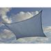 KUF 25757 Outdoor Heavyweight Square Sun Shade 12 x 12 Sea Blue