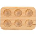 Kitchen Egg Storage Wooden Tray Wooden Tray Trays Egg Tray Simple Egg Rack Egg Display Stands Camping Egg Holder