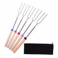 Roaster Stainless BBQ Sticks Extending Steel Telescoping Roasting Kitchenï¼ŒDining & Bar Toothpicks for Crafts Camp Cooking Camp Gear