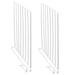 Set of 2 Shelf Dividers - Set of 2 Shelf Dividers White Solid