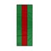 Christmas Nylon Pull Down By Old Glory Bunting - 3 Stripe Green & Red Xmas Banners - 18 x 12 . Free Shipping Available!