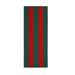 Christmas Poly Cotton Pull Down By Old Glory Bunting - 5 Stripe Green & Red Xmas Banners - 18 x 8 . Free Shipping Available!