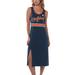 Women's G-III 4Her by Carl Banks Navy Houston Astros Main Field Maxi Dress