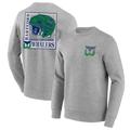 "Hartford Whalers Fanatics Branded True Classics Casque Graphic Crew Sweatshirt - Hommes"