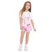 Barbie Toddler Girls T-Shirt and Shorts Set 2-Piece Sizes 2T-5T