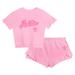 Girls Toddler Fanatics Branded Pink Houston Astros Dugout Cute T-Shirt & Shorts Set