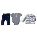 Mud Pie - Little Man 3Pc Set 6/9M