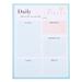 Note Pads Agenda Arrangement Notepad Tearable Memo Pad Notebook Schedules Desktop Double Offset Paper Dating Office