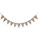 Garland Decorations Wedding Ornaments Burlap Bridal Shower Banner Triangle Love