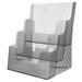 Tabletop File Rack Desktop Organizer Brochure Display Stand Clear Holder Magazine Thicken Folders Acrylic Storage