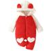 Newborn Baby Boy Girl Infant Hooded Jumpsuit Snowsuit Bodysuit Fleece Romper Toddler Winter Outfits 0-18M