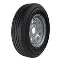 Goodride 15 6 Ply Radial Trailer Tire & Wheel - ST 205/75R15 5 Lug (Silver Mod) / 5x5 Bolt Pattern