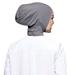 Kaloaede Women Casual Solid Color Elastic Cap High Stretch Womens Bib Hijab