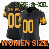 NFL_Jerseys 08H Jersey Pittsburgh Steelers #36 Jerome Bettis 43 Troy Polamalu 50 Ryan Shazier 55 Devin Bush NFL Women Limited Jersey