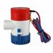 1100 GPH 12V Electric Boat Bilge Water Pumps Submersible Pumps for Yacht SPA Pool