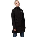 THE NORTH FACE Women s City Breeze Rain Parka II Standard and Plus Size TNF Black 3X