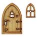 Christmas Ball Set Glass Christmas Ornament 3D with Door Craft Decoration DIY DIY Kit Sleeping Door Wooden Flowe Decoration & Hangs Torso Statue