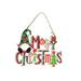 Merry Christmas Wooden Door Sign Christmas Decorations Outdoor Interior Wall And Christmas Tree Decorations