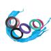 6pcs Silicone Rubber Rings Wedding Bands for Gym Sports Every Day6pcs Silicone Rubber Rings Wedding Bands for Gym Sports Every Day Use(Size 8) Use