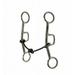 Showman Stainless Steel Sliding Gag Bit w/ Sweet Iron Mouth