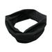 Wide Non-slip Headbands Headwear Head Sweatband for Yoga Workout Fitness (Black)