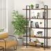 17 Stories 70" H x 47" W Iron Etagere Bookcase in White | 70 H x 47 W x 12.5 D in | Wayfair 34B65B2DBD8748009FE76C0F865BE8E5