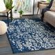 Mark&Day Wool Area Rugs 10x14 Cesena Traditional Dark Blue Area Rug (9 9 x 13 9 )