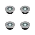 Sinhoon 4 PCS Solar Power Ground Lights Floor Decking Outdoor Garden Patio Lawn Path Lamp