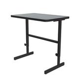 Correll Gray Granite Adjustable Standing Height Work Station CST2436TF-15