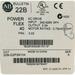 22B-D2P3N104 PowerFlex Variable Frequency Drive Input 342-528 3PH output 2.3 A PR of 0.75 kW. (1.0 HP)