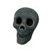 Skullï¼ˆFireproofï¼‰ï¼ˆRefractoryï¼‰ Imitated Human Skull Gas Log for Indoor or Outdoor Fireplaces Fire Pits Halloween Decor