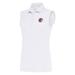 Women's Antigua White Tampa Spartans Tribute Sleeveless Polo