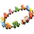 Childrenâ€™s Toys Kid Toy Magnetic Trains for Toddlers Wooden Magnetic Train Set Magnet Wooden Toddler Child