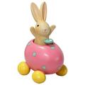 Chmadoxn Easter Decorations Easter Bunny Ornaments Spring Easter Decorations for The Home Easter Easter Eggs Tabletop Decorations Resin Rabbit Figurines for Holiday Home Office Decor