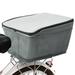 Htovila Rear Bike Basket Rainproof Cover Rear Bike Metal Wire Bike Waterproof Metal 20L Waterproof Cover Wire 20L Waterproof Bike Liner Metal Wire Adjustable Net Adjustable Net Waterproof