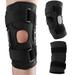 Multitrust Knee Patella Support Sleeve Wrap Cap Adjustable Hinged Stabilizer