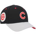 Men's Mitchell & Ness Black Chicago Cubs Bred Pro Adjustable Hat