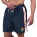 Men's G-III Sports by Carl Banks Navy Florida Panthers Streamline Volley Swim Trunks