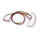Uxcell Jade Rope Nylon Cord Necklace Strings Emerald Rope Dark Red 3 Pack