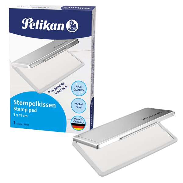 Pelikan Stempelkissen Gr.2 Silber ungetränkt 11 x 0,7 x 7 cm Image