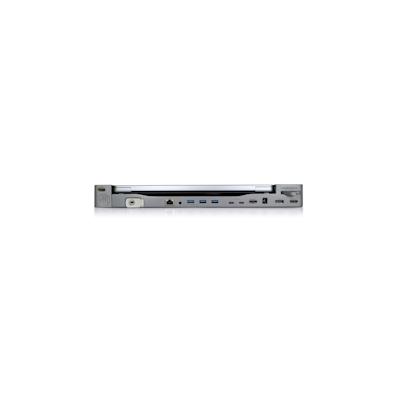 LANDINGZONE Macbook Pro M1/M2/M3 14Zoll Dock 140W adapt. 3.2 Gen 2 D-port USB-C HDMI Ethernet t 2-way audio Kensington lock Image
