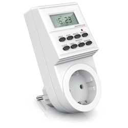 BEARWARE Zeitschaltuhr mit 1,5 LCD-Display 8 konfigurierbare Schaltprogramme Image