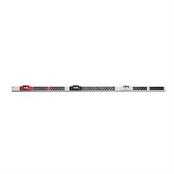 BACHMANN IT PDU ALU 1HE 36x C13 6x Leitungsschutzschalter CEE 3x32A rot Image
