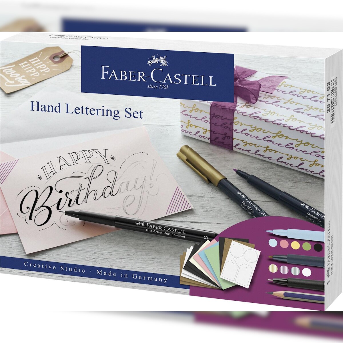 Faber-Castell 267103 Tuschestift PITT artist pen 12er Kreativset(T) Image