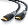 CSL 8k HDMI Kabel 2.1, 3fach geschirmt, Ultra HD, Full HD, 3D, High Speed mit Ethernet, HDMI Typ A - 1m