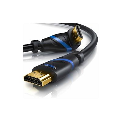 Primewire 8K Premium HDMI Ultra High Speed Kabel 2.1 90° gewinkelt, 7680 x 4320 @ 120 Hz mit DSC - 0,5m Image