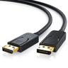 CSL DisplayPort Audio- & Video-Kabel, DP Monitor Kabel 4k 60Hz UHD incl. Audio-Übertragung - 3m