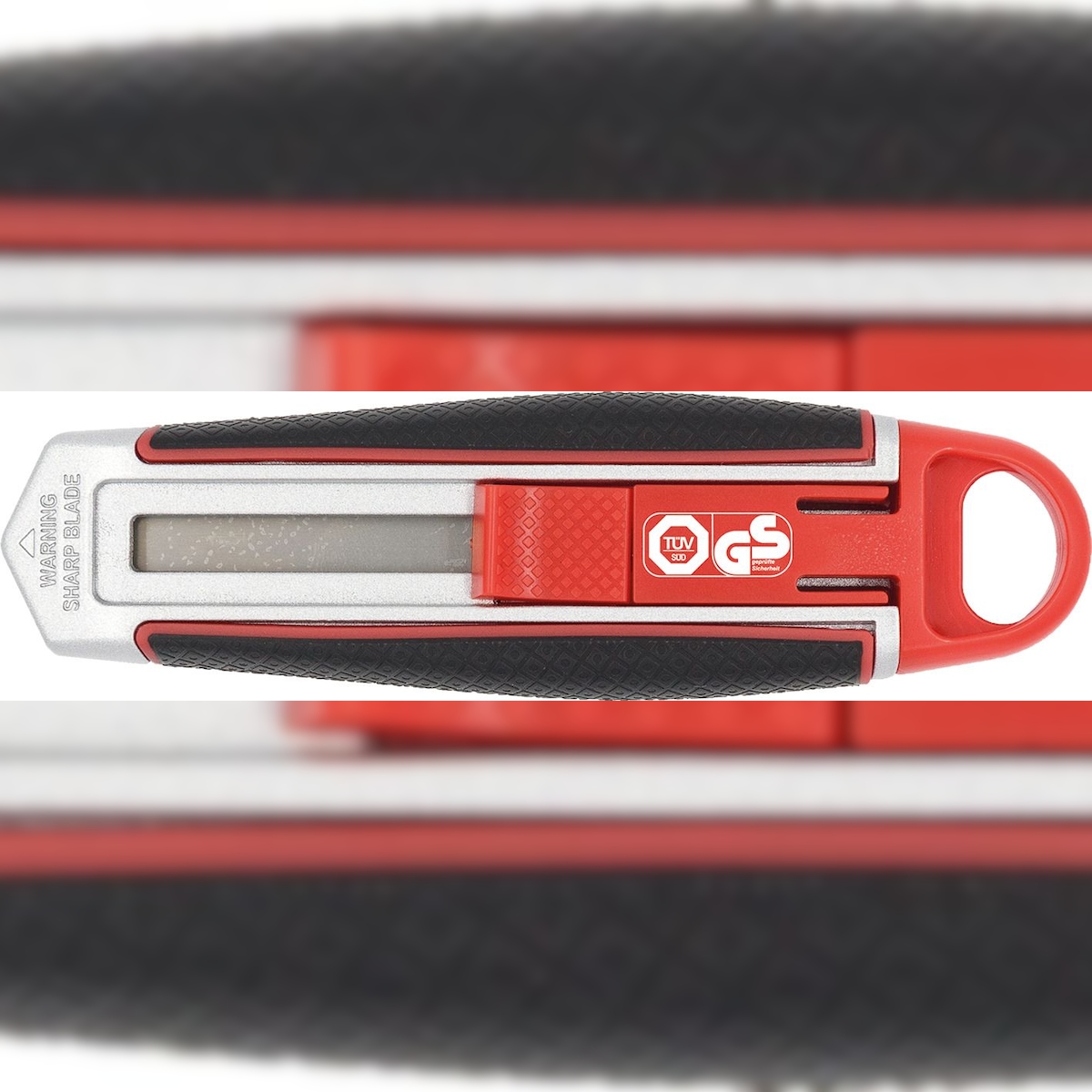 WEDO® 78 830 Cutter Safety Long Blade - 19 m, schwarz/rot, automatisch Image