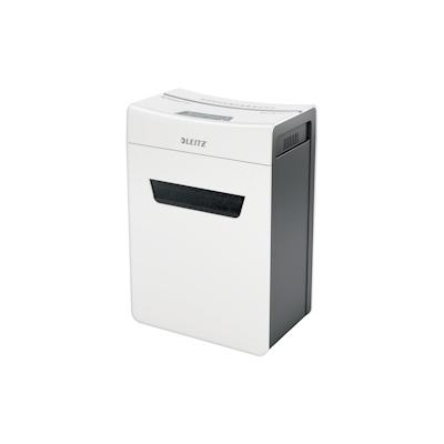 Leitz IQ 6M Premium Aktenvernichter P5 fürs Büro und Zuhause, Mikroschnitt, 7-6 Blatt (70-80 g/m²), 18 Liter Abfallbehälter, Sehr leise/Kompakt Image