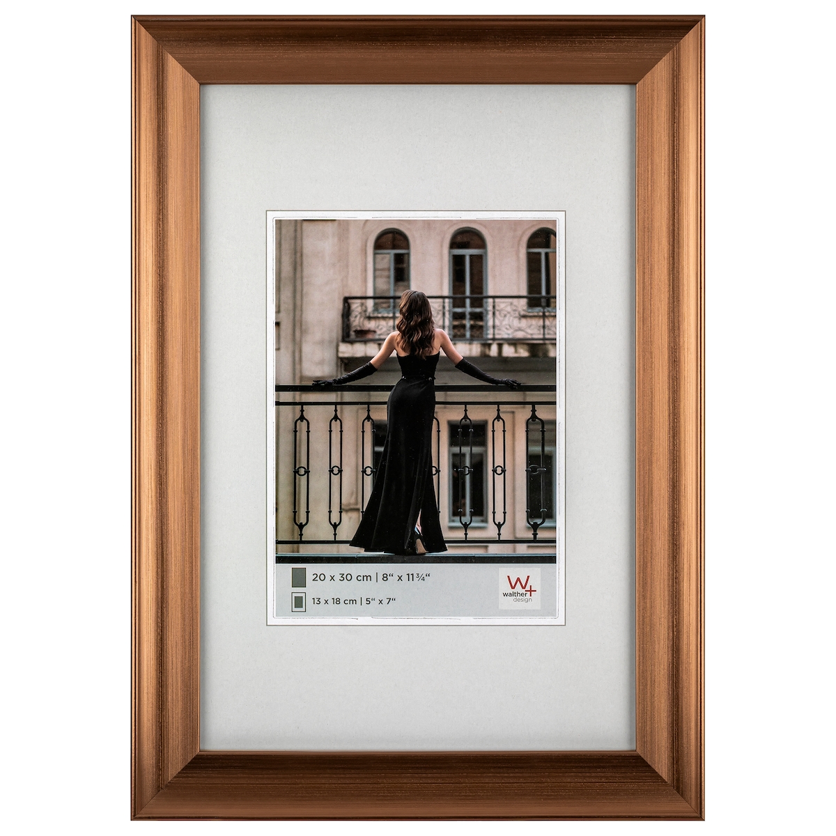 walther + design Venice PS-Rahmen, bronze, 20 x 30 cm Image